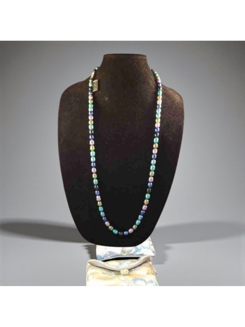 Honora .925 Sterling Silver Pastel Freshwater Pearl Necklace NWT
